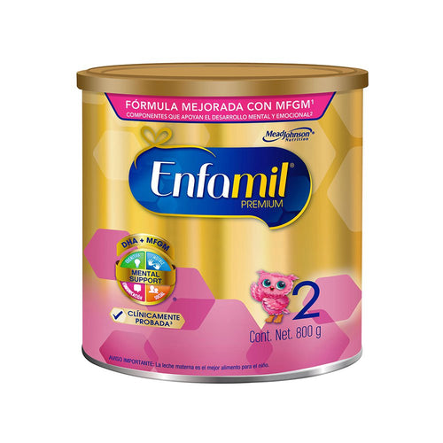 enfamil premium 2 x  800 g de 6 a 12 meses