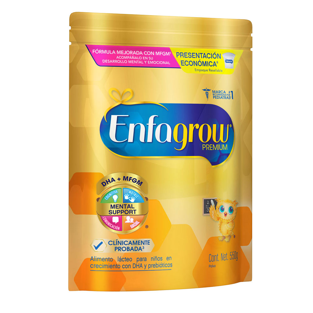 enfagrow premium 3  plain x  550g de 1 a 3 anos