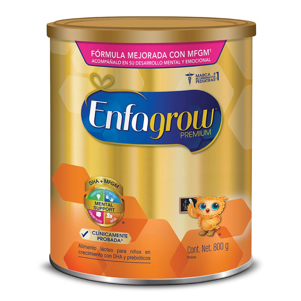 enfagrow premium 3  plain x  800g de 1 a 3 anos