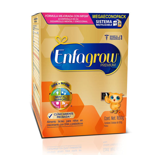 enfagrow premium 3  plain x  1650g de 1 a 3 anos