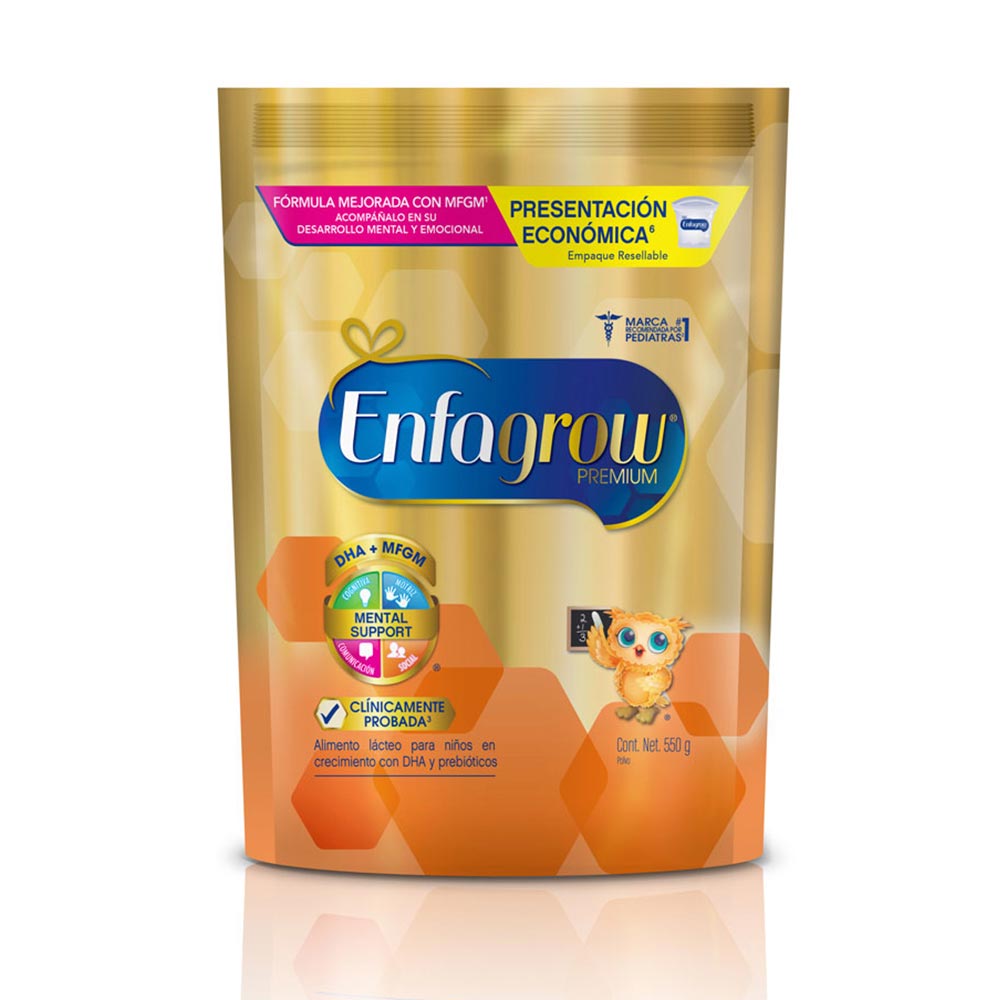 enfagrow premium 3  vainilla x  550g de 1 a 3 anos