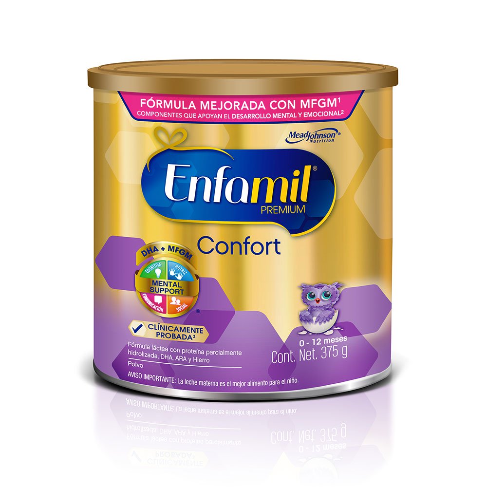 enfamil premium confort  x   375g de 0 a 12 meses
