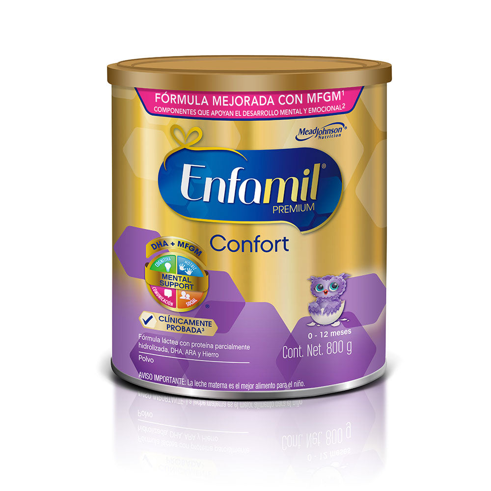 enfamil premium confort  x   800g de 0 a 12 meses