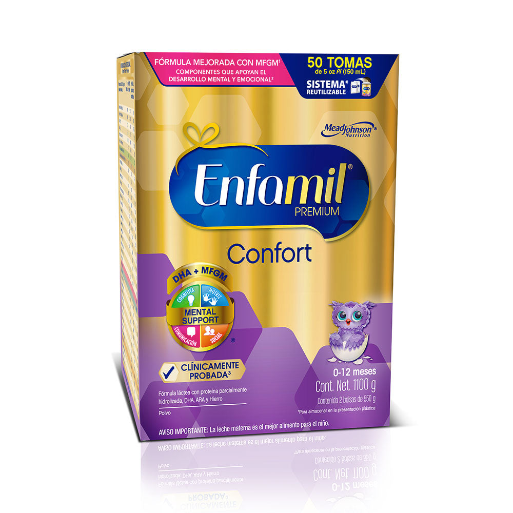 enfamil premium confort  x   1100g de 0 a 12 meses