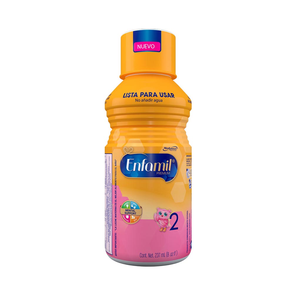 enfamil premium 2 liquida x 80z  de 6 a 12 meses