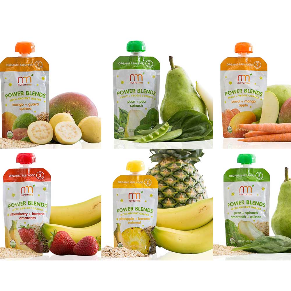 sixpack compotas  sabores surtidos frutas y cereales