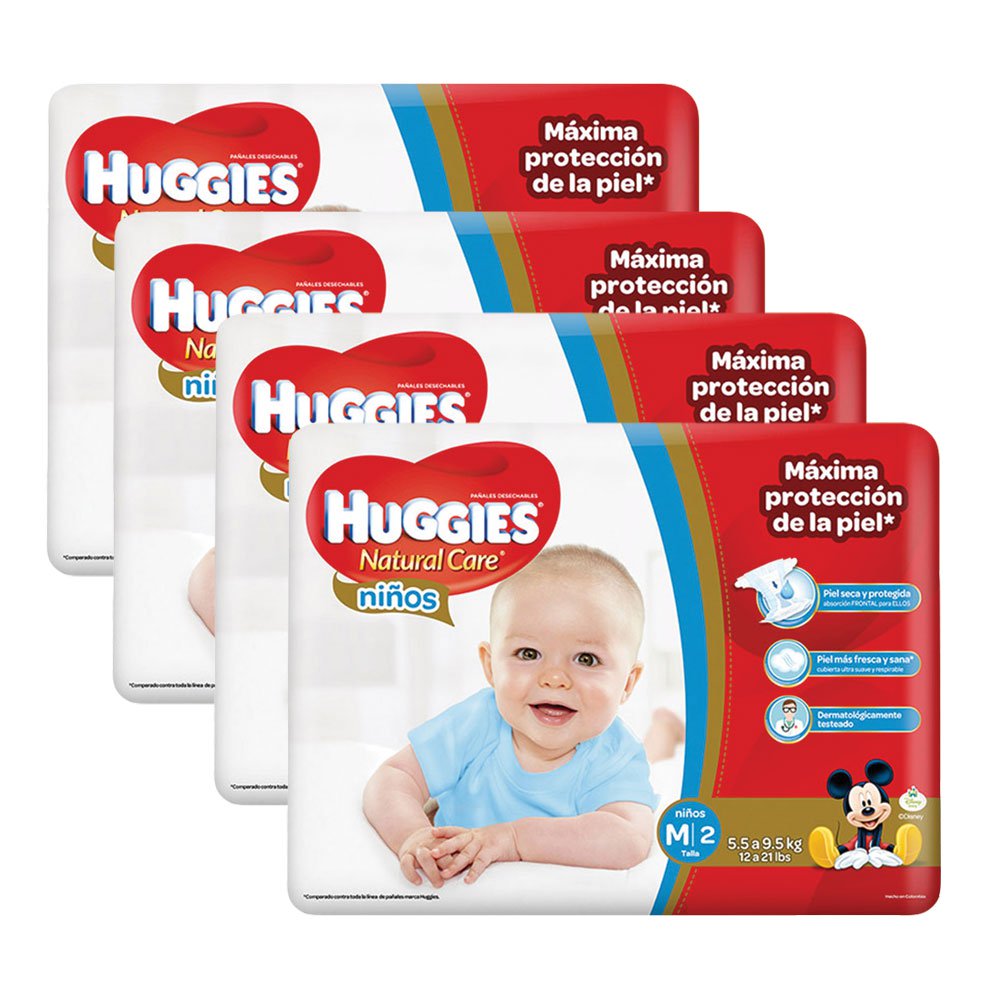 etapa 2   160 panales huggies natural care   ninos