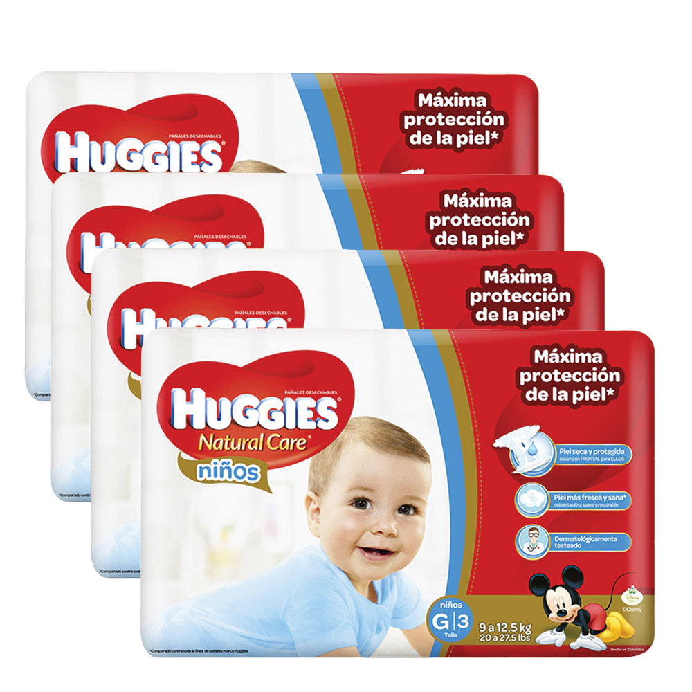etapa 3   152 panales huggies natural care   ninos
