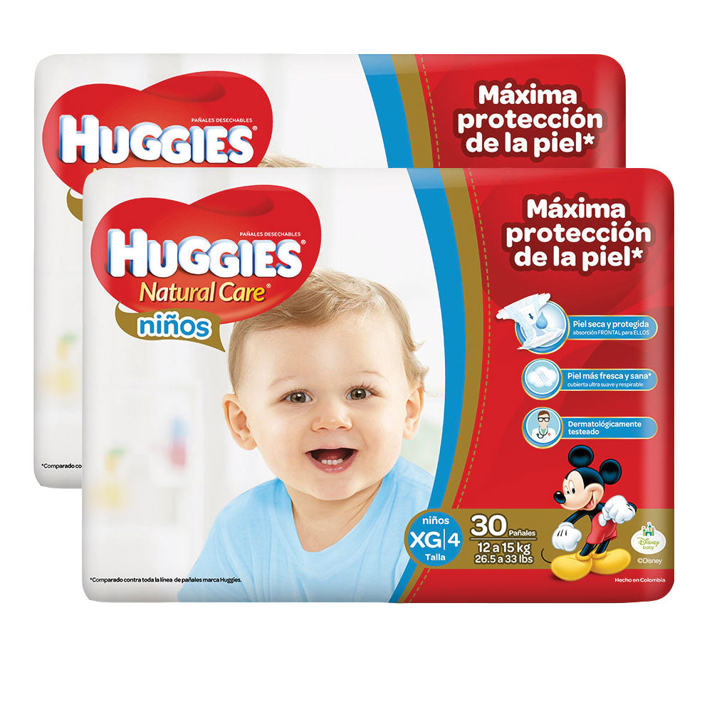 etapa 4   60 panales huggies natural care   ninos