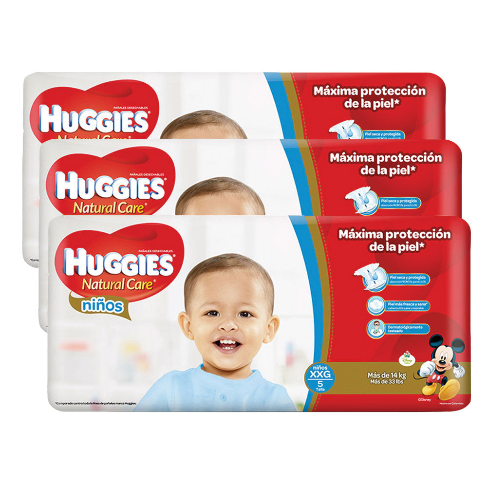 etapa 5   84 panales huggies natural care   ninos