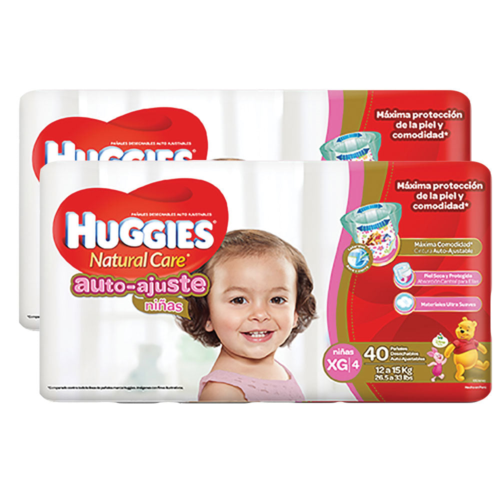 etapa 4   80 panales huggies natural care auto ajuste   ninas