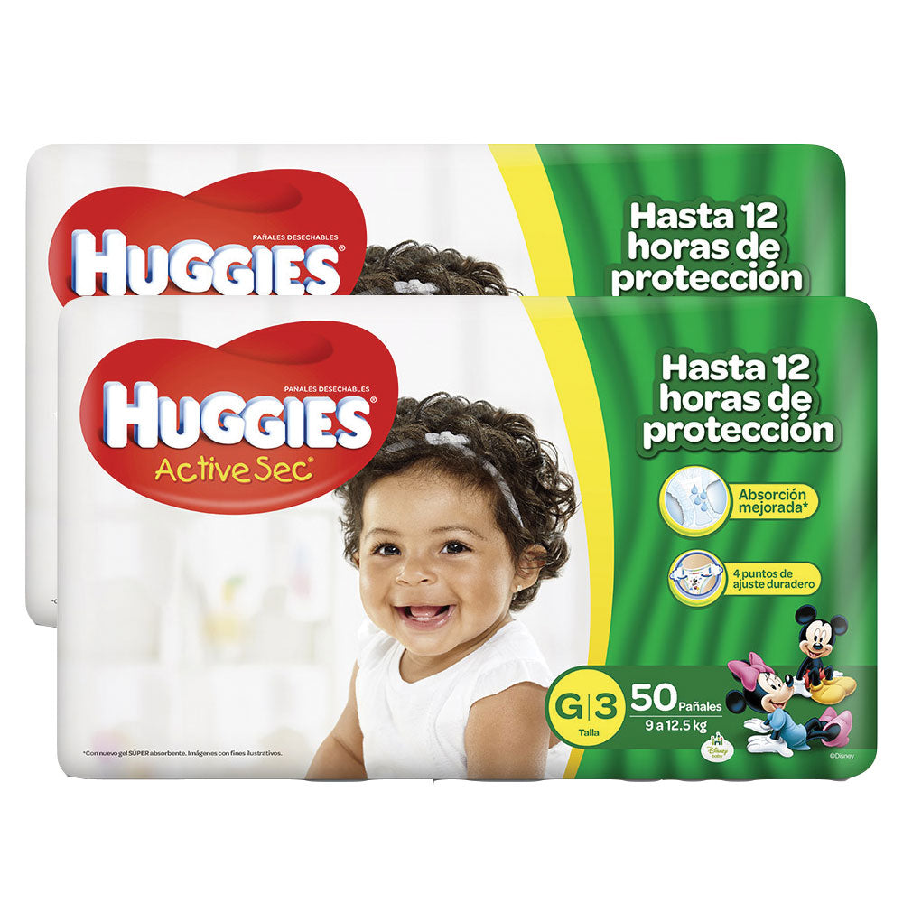 etapa 3   100 panales huggies active sec   unisex