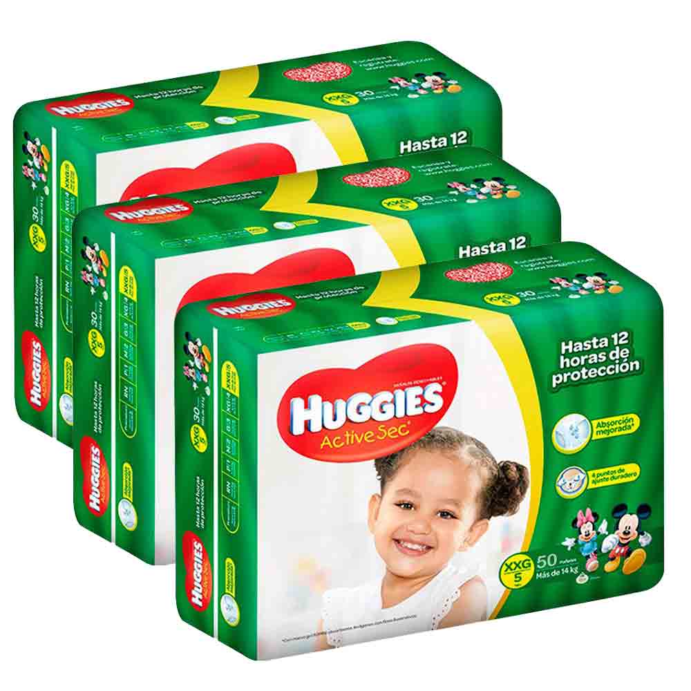 etapa 5   150 panales huggies active sec