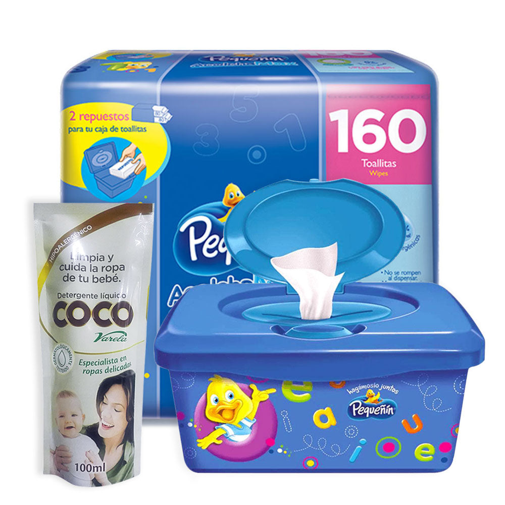 promocion  toallitas humedas acolchamax caja x 80 pequenin   toallitas humedas acolchamax repuesto caja x160 pequenin   gratis jabon liquido coco monodosis