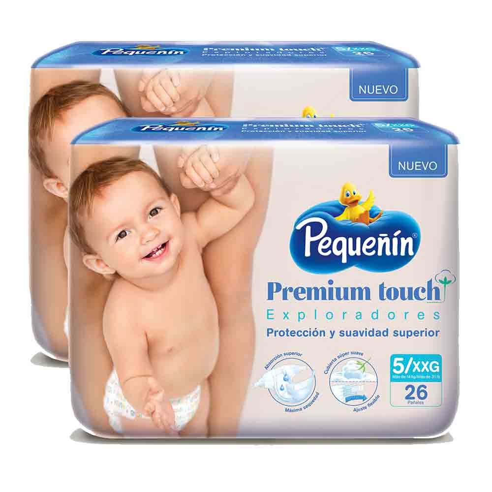 combo etapa 5 pack x 52 panales   pequenin premium touch