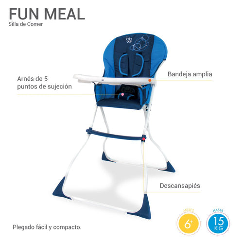 silla de comer fun meal marca bbjoy