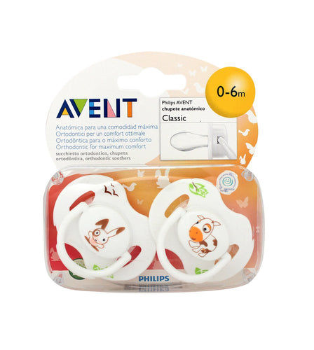 chupo animales x2 para dia de 0 a 6 m