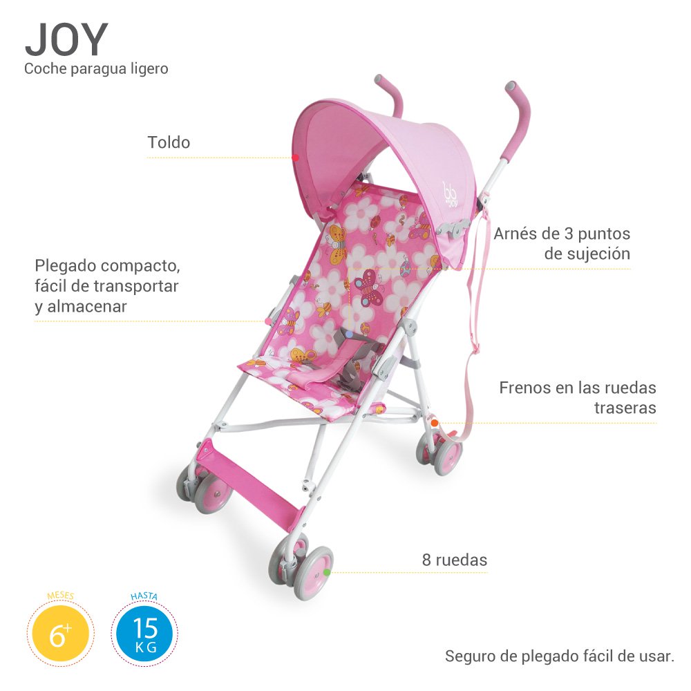 coche paraguas  joy nina marca bbjoy