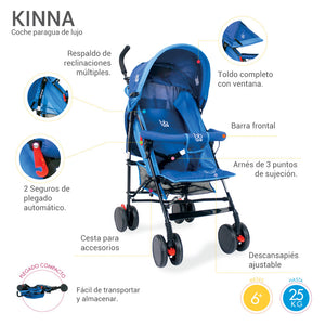 coche paraguas   kinna   marca bbjoy