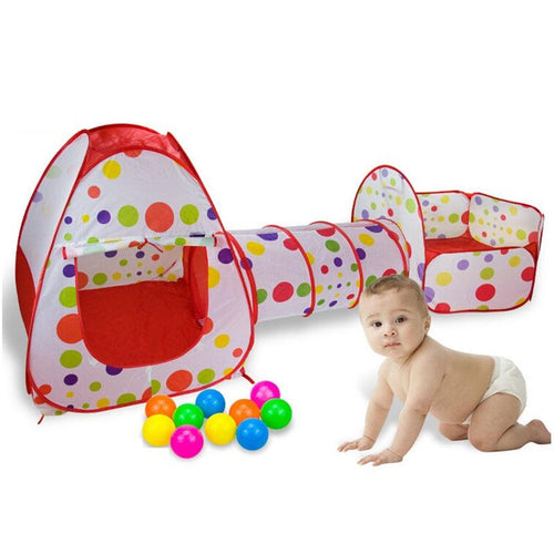 3 In 1 children Ball Pool, and  Tunnel Play House