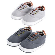Toddler Baby Canvas Shoes Laces Casual Sneaker Soft Sole First Walker Anti-skid Sneaker Shoes for Children Kids Girls Footwear