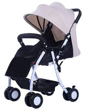 567 Super Light Folding High Landscape Baby Strollers Umbrella Car Pushchair,Newborn Width Sleeping Basket Pram Buggy for Travelling