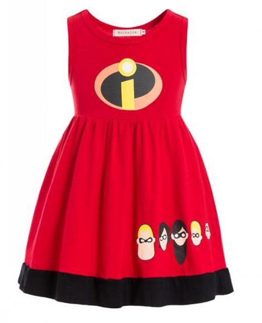 The Incredibles Kids Child Fancy Dress Party Halloween Costume Incredible Bodysuit Costume super hero costume dress for toddler