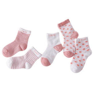 5 Pair Baby Socks