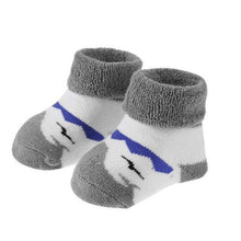 Winter Newborn Baby Socks Cartoon Animal Loop Pile Warm Casual Indoor Floor Socks Breathable Anti-Skid Towel Socks