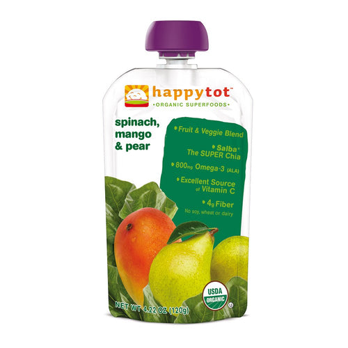 compota etapa 4   espinaca  mango y pera