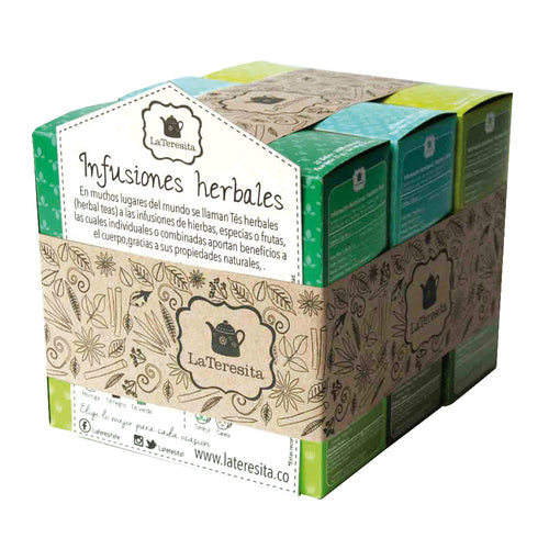 sixpack surtido   infusiones herbales